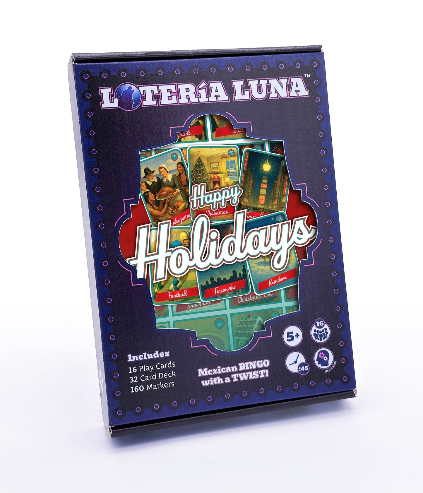 1. Happy Holidays Bingo