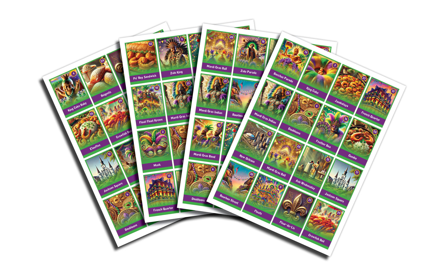 4. Mardi Gras Lotería